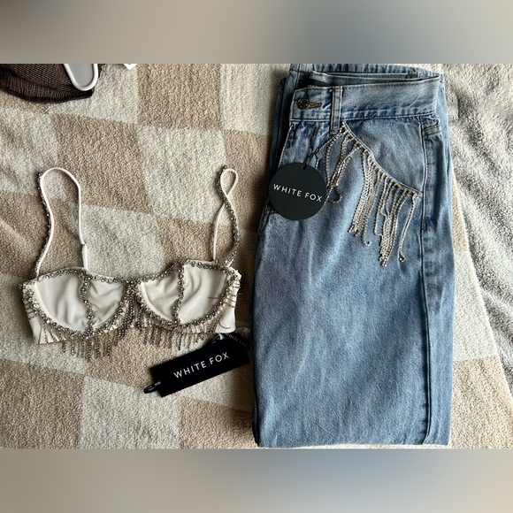 White Fox million dollar baby top and pass the diamond jeans are in my page - Picture 2 of 2